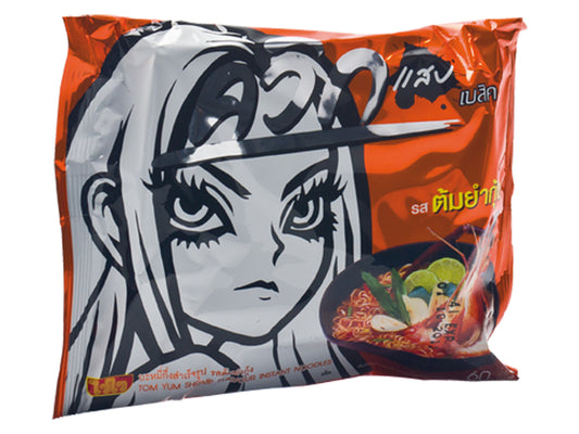 WAI WAI Instant Nudeln Tom Yum Garnelen 60g - Panda-Panda Asia Shop by JEN