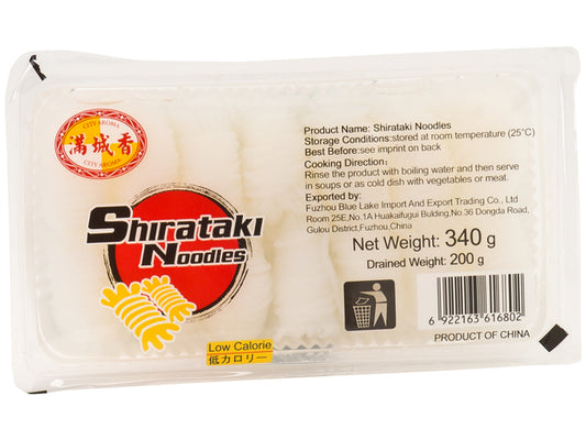 CITY AROMA Shirataki Nudeln 340g - Panda-Panda Asia Shop by JEN