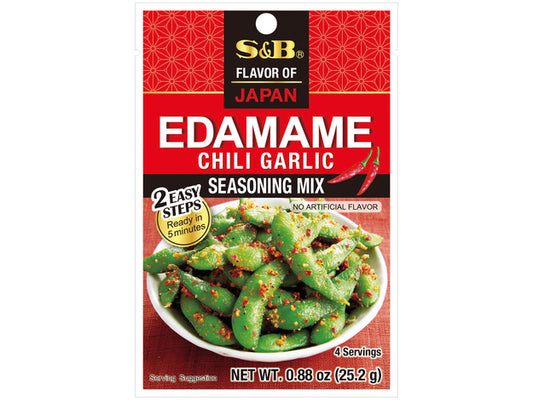 S&B Edamame Chili-Knoblauch-Gewürzmischung 25g - Panda-Panda Asia Shop by JEN