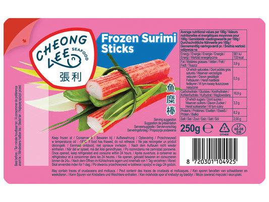 CHEONG LEE SEAFOOD Surimistäbchen 250g - Panda-Panda Asia Shop by JEN
