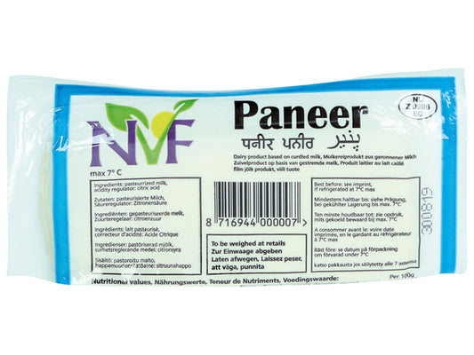 NVF Paneer (Indischer Frischkäse) pro Kilo 1kg - Panda-Panda Asia Shop by JEN