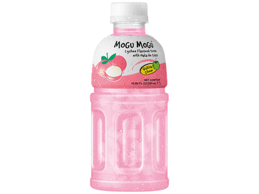 MOGU MOGU Litschigetränk mit Nata de Coco 320ml - Panda-Panda Asia Shop by JEN