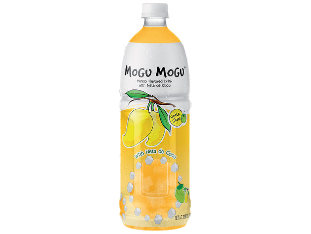 MOGU MOGU Mangogetränk mit Nata de Coco 1l - Panda-Panda Asia Shop by JEN