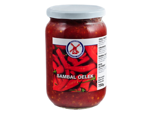WINDMILL OR. FOODS Chilipaste / Sambal Oelek 0,75kg - Panda-Panda Asia Shop by JEN