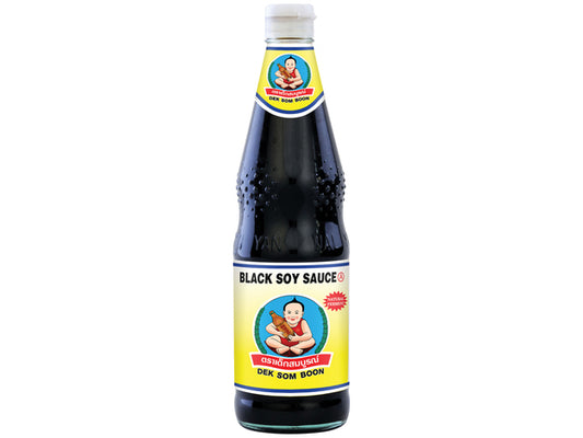 DEK SOM BOON Dunkle Sojasauce Formula A (Healthy Boy) 0.7l - Panda-Panda Asia Shop by JEN