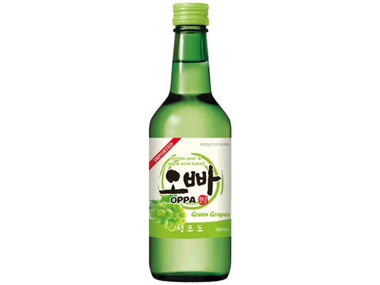 OPPA Trauben Soju Getränk 12% 360ml - Panda-Panda Asia Shop by JEN