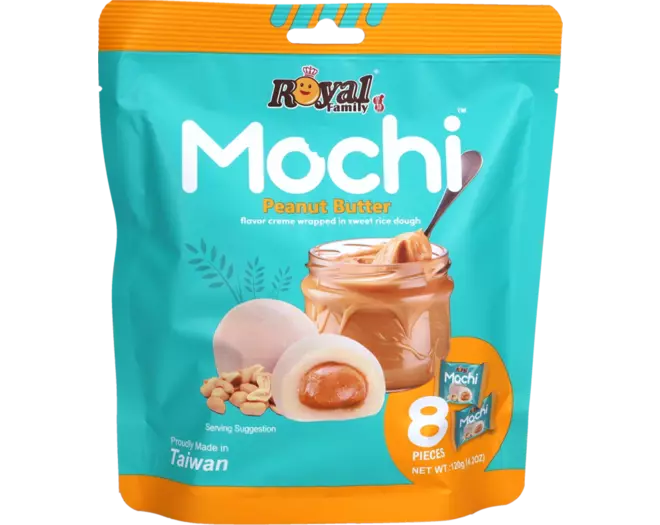 ROYAL FAMILY Mochi - Erdnussbutter 120g