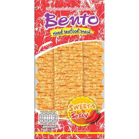 BENTO Tintenfisch Snack Sweet & Spicy 20g - Panda-Panda Asia Shop by JEN