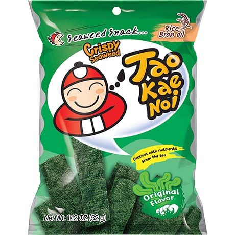 TAOKAENOI Knusprige Algen Original Geschmack 32g - Panda-Panda Asia Shop by JEN