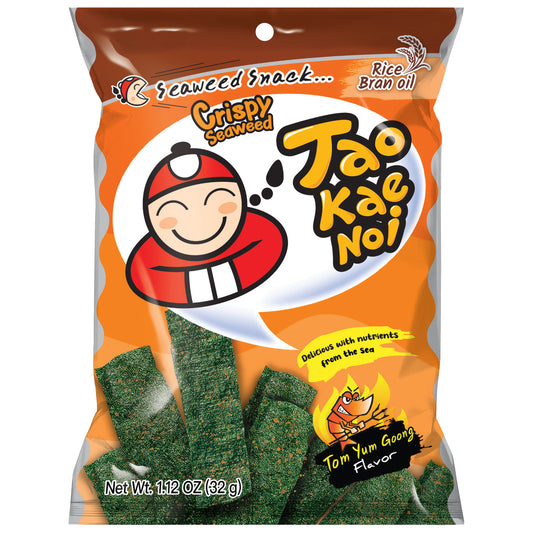 TAOKAENOI Knusprige Algen Tom Yum Geschmack 32g - Panda-Panda Asia Shop by JEN