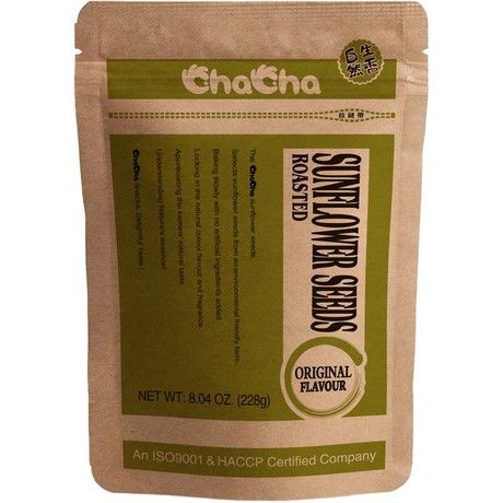 CHACHA Geröstete Sonnenblumenkerne Original 228g - Panda-Panda Asia Shop by JEN