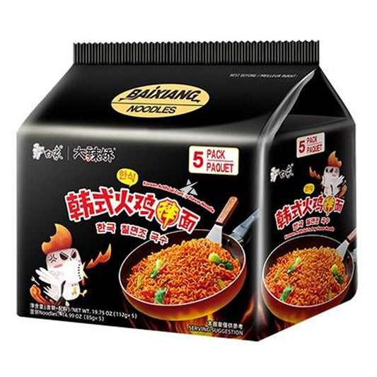 BaiXiang Instant Noodle Korean Artificial Turkey Flavor 560g - Panda-Panda Asia Shop by JEN