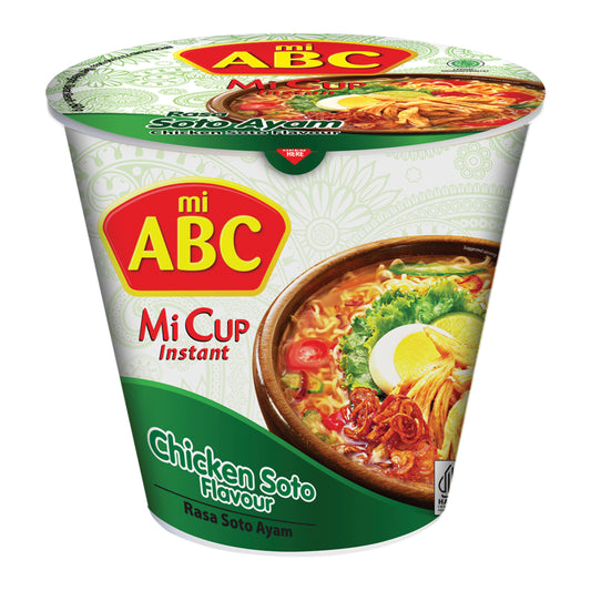 ABC Instant Cup Nudeln Hähnchen Gemüse 60g - Panda-Panda Asia Shop by JEN