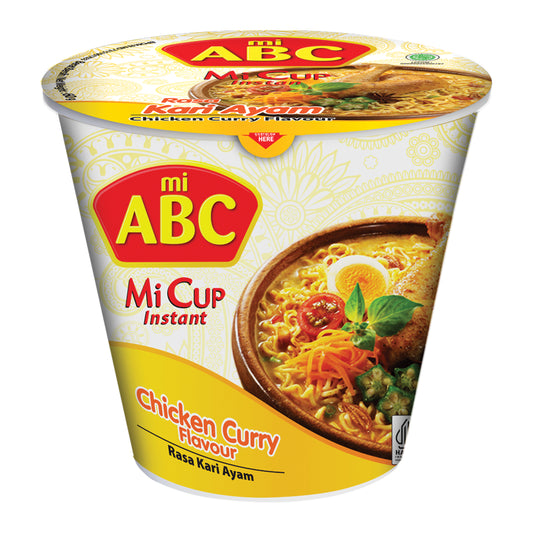 ABC Instant Cup Nudeln Hähnchen Curry 60g - Panda-Panda Asia Shop by JEN