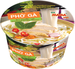 MAMA Instant-Bowl-Reisnudeln, Pho Ga, Huhn vietnamesisch 65g - Panda-Panda Asia Shop by JEN