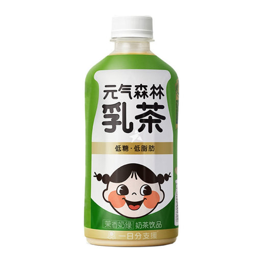 GENKIFOREST JASMINE MILK TEA 450ml - Panda-Panda Asia Shop by JEN
