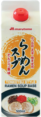 MARUTOMO Ramensuppe, Tonkotsu Style Tonkotsu Style Suppen Basis 500ml - Panda-Panda Asia Shop by JEN