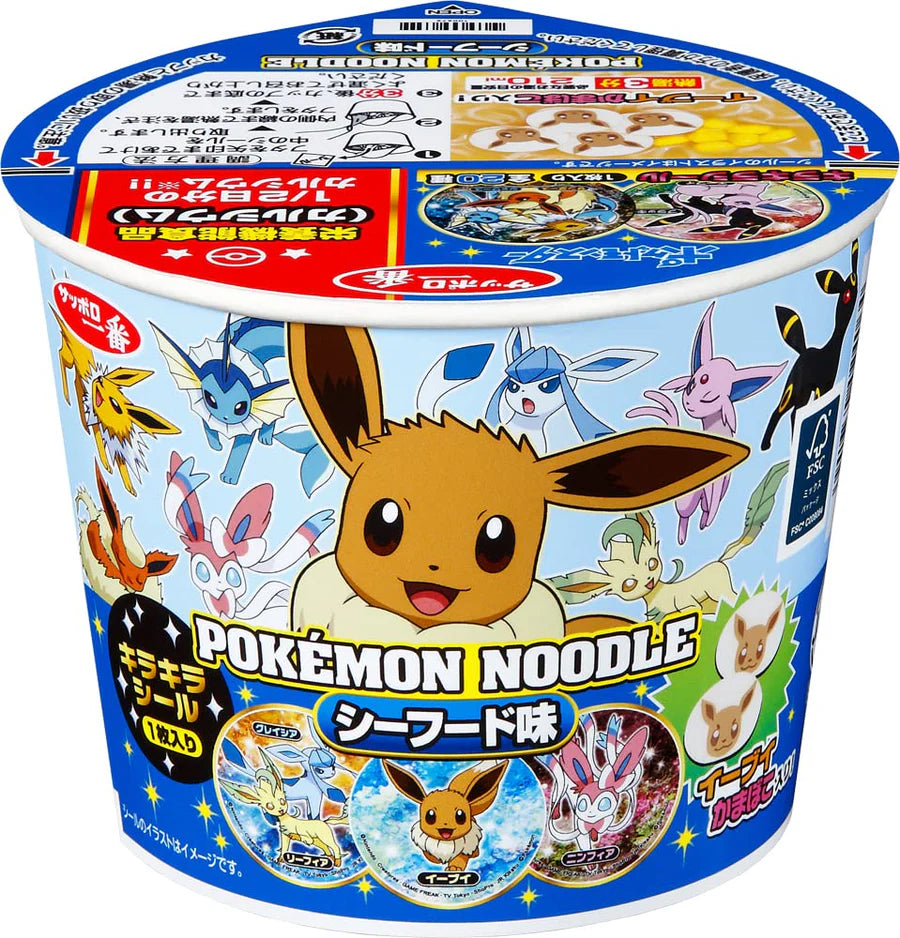 Pokemon Noodle Seafood Aji 37g - Panda-Panda Asia Shop by JEN