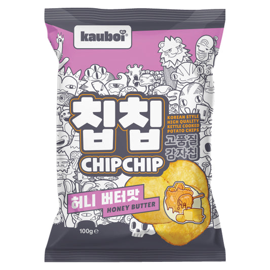 KAUBOI CHIP CHIP Honey Butter 100g - Panda-Panda Asia Shop by JEN