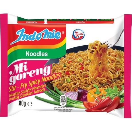 INDOMIE Instantnudeln Mi Goreng Pedas 80g - Panda-Panda Asia Shop by JEN