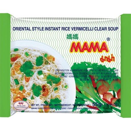 MAMA Instantreisnudeln Klare Suppe 55g - Panda-Panda Asia Shop by JEN