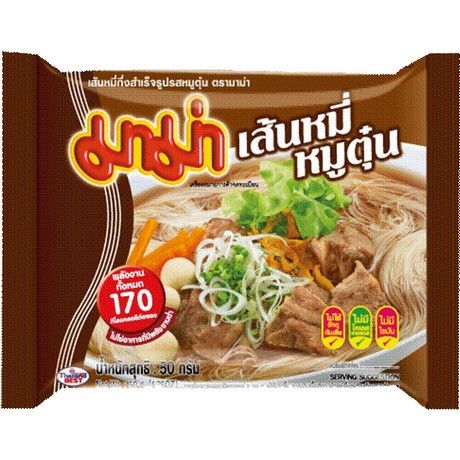 MAMA Instantreisnudeln Schweinefleisch 50g - Panda-Panda Asia Shop by JEN