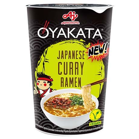OYAKATA Instantnudeln Japanisches Curry Becher 63g
