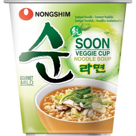 NONGSHIM Instantnudeln Soon Veggie Becher 67g - Panda-Panda Asia Shop by JEN