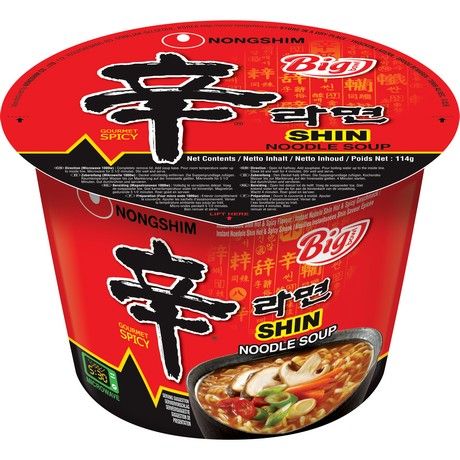 NONGSHIM Instantnudeln Shin Becher 114g - Panda-Panda Asia Shop by JEN