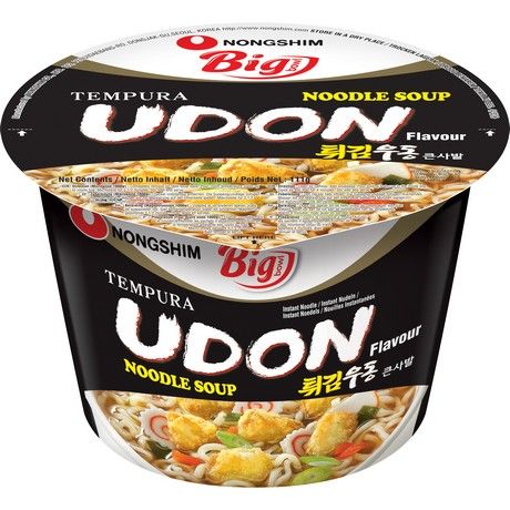 NONGSHIM Instantnudeln Tempura Udon Becher 111g - Panda-Panda Asia Shop by JEN