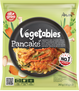 ALLGROO Pfannkuchen mit Gemüse 260g