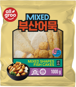 ALLGROO Fischfrikadelle, vorfrittiert 1kg - Panda-Panda Asia Shop by JEN