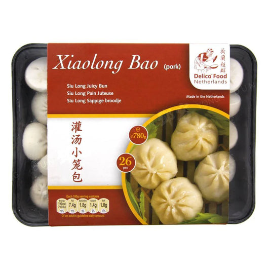 DELICO Xiaolongbao Schweinefleisch 26 STK 0.78kg - Panda-Panda Asia Shop by JEN