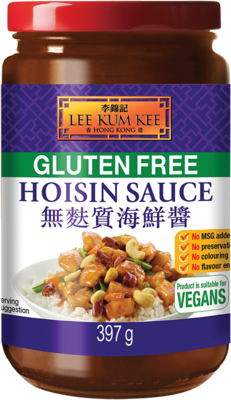 LEE KUM KEE Hoi Sin Sosse Glutenfrei 397g - Panda-Panda Asia Shop by JEN