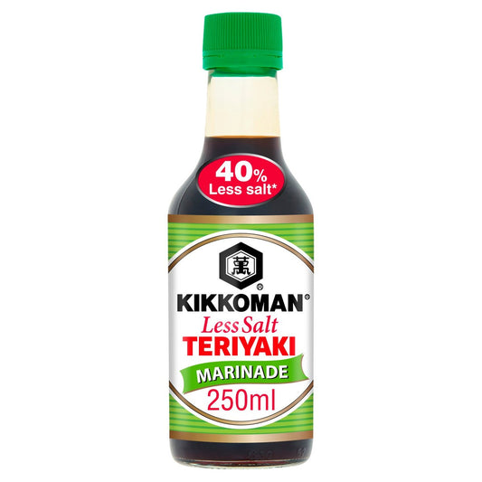 KIKKOMAN Teriyaki Marinade weniger Salz 250ml - Panda-Panda Asia Shop by JEN