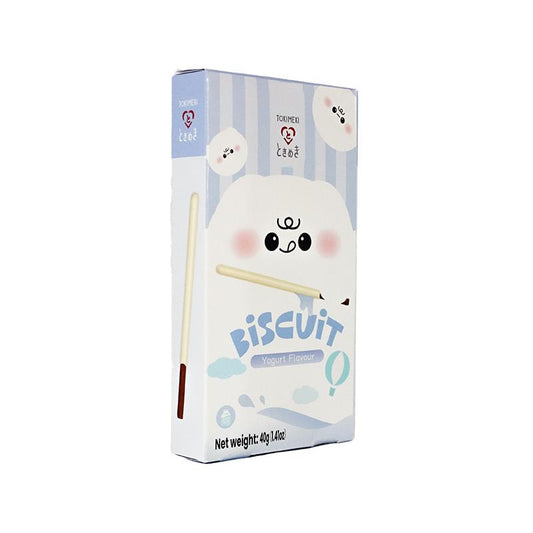 TOKIMEKI Tokimeki Biscuit Stick yogurt 40g - Panda-Panda Asia Shop by JEN