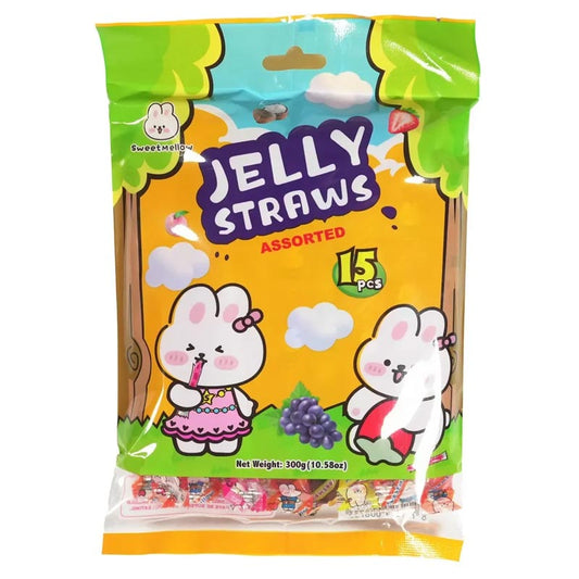 CN TXMM Jelly Sticks Assorted 4Flavors 300g - Panda-Panda Asia Shop by JEN