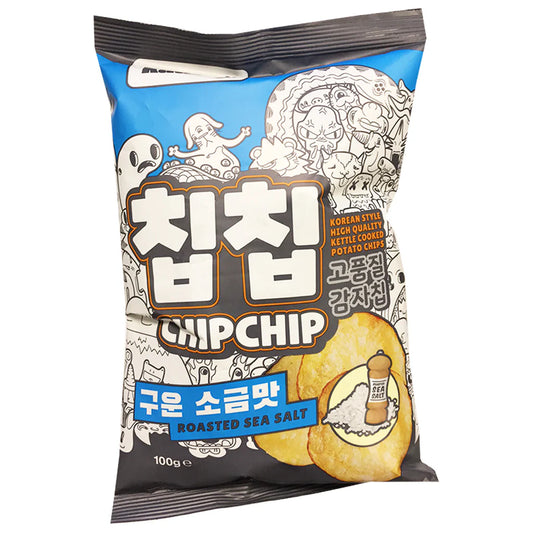 KAUBOI CHIP CHIP geröstetes Meersalz 100g - Panda-Panda Asia Shop by JEN