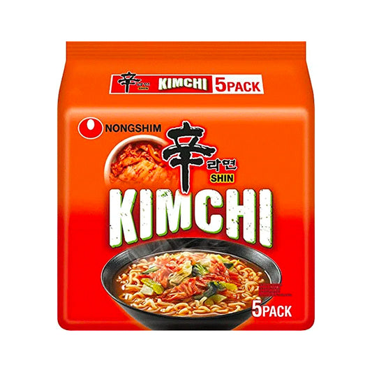 NONGSHIM Instantnudeln Kimchi 5er-Pack 0.6kg - Panda-Panda Asia Shop by JEN
