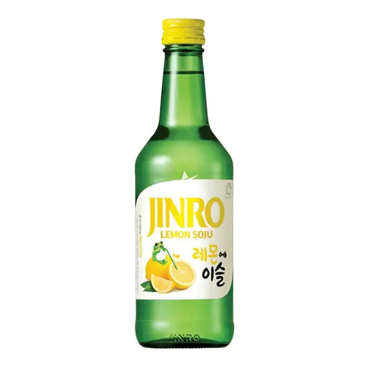 JINRO Soju, Chamisul Lemon, 13% 350ml - Panda-Panda Asia Shop by JEN