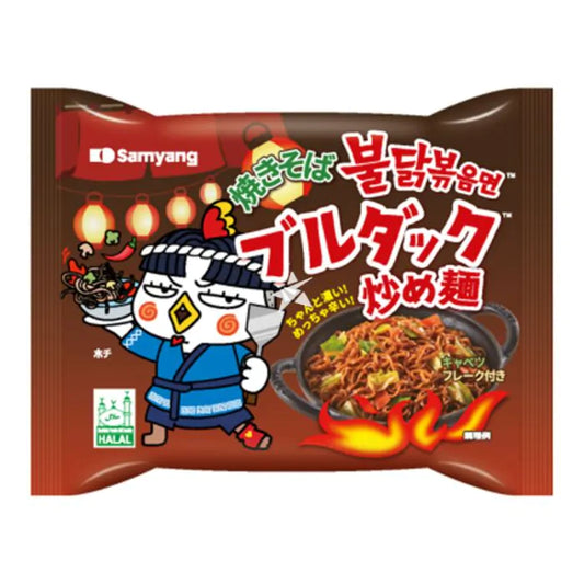 SAMYANG JP Buldak - Instant Nudeln Scharfes Huhn Yaki Soba 125g - Panda-Panda Asia Shop by JEN