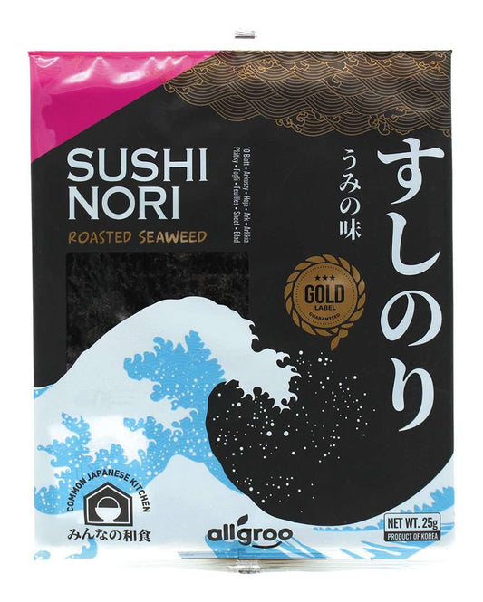ALLGROO Seetang, geröstet, für Sushi Gold 1g - Panda-Panda Asia Shop by JEN