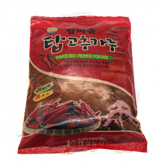 KR NH Red Pepper Powder w/ Seed (coarse) 500g - Panda-Panda Asia Shop by JEN
