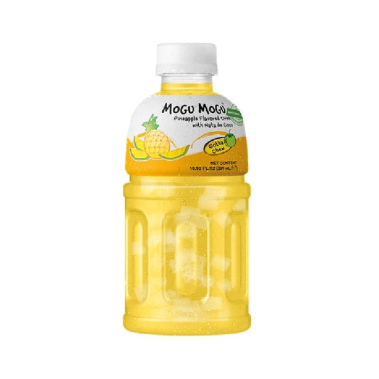 MOGU MOGU Ananasgetränk mit Nata de Coco 320ml - Panda-Panda Asia Shop by JEN