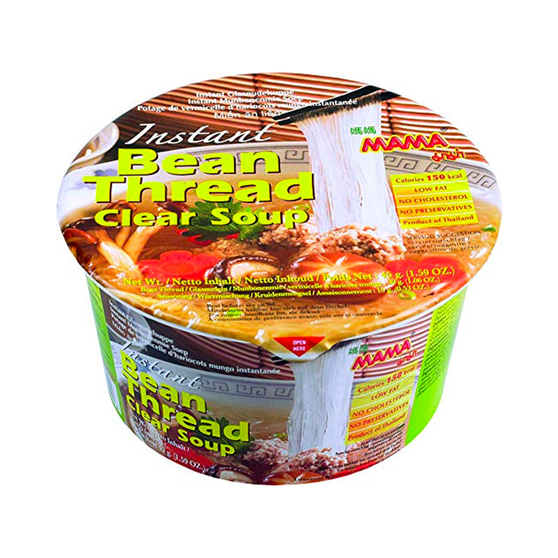 MAMA Instant-Bowl-Glasnudeln, Suppe klar 45g - Panda-Panda Asia Shop by JEN