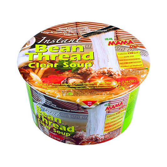MAMA Instant-Bowl-Glasnudeln, Suppe klar 45g - Panda-Panda Asia Shop by JEN