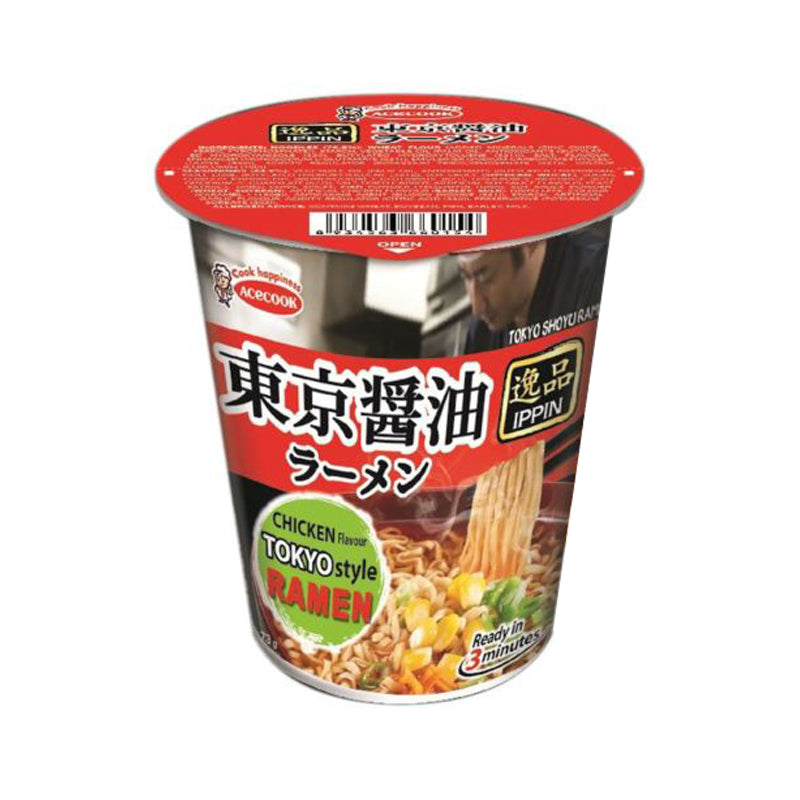 ACECOOK IPPIN Instantnudeln mit Sojasoßen Geschmack 73g - Panda-Panda Asia Shop by JEN