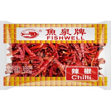 FISH WELL Chili 100g - Panda-Panda Asia Shop by JEN