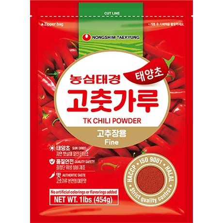 NONGSHIM Chilipulver Fein Rot 454g