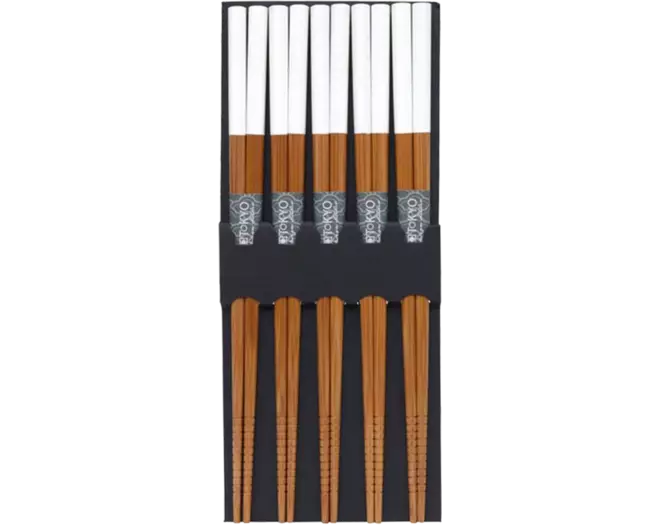 TOKYO DESIGN STUDIO Essstäbchen-Set Weiß